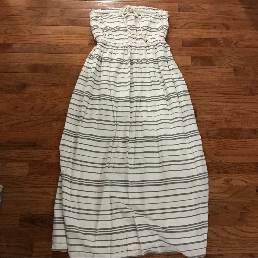 Gap Maxi Strapless Dress